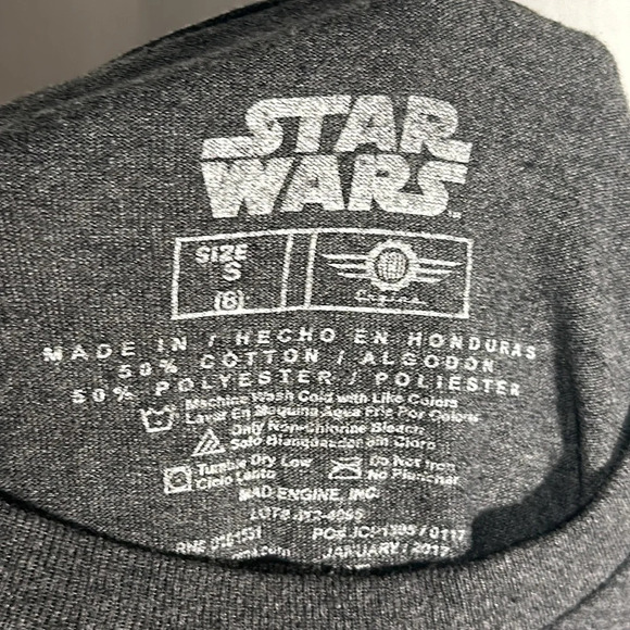 Boys Star Wars Darth Vader Boba Fett Stormtrooper Glow in The Dark size small - Picture 4 of 4